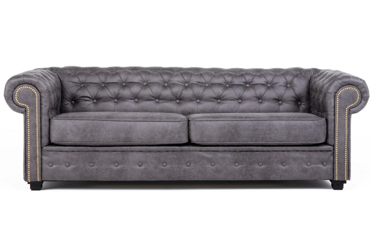 Bring Timeless Style and Comfort to Your Home with the Astor Suede Chesterfield Sofa Collection - loveyourbed.co.uk