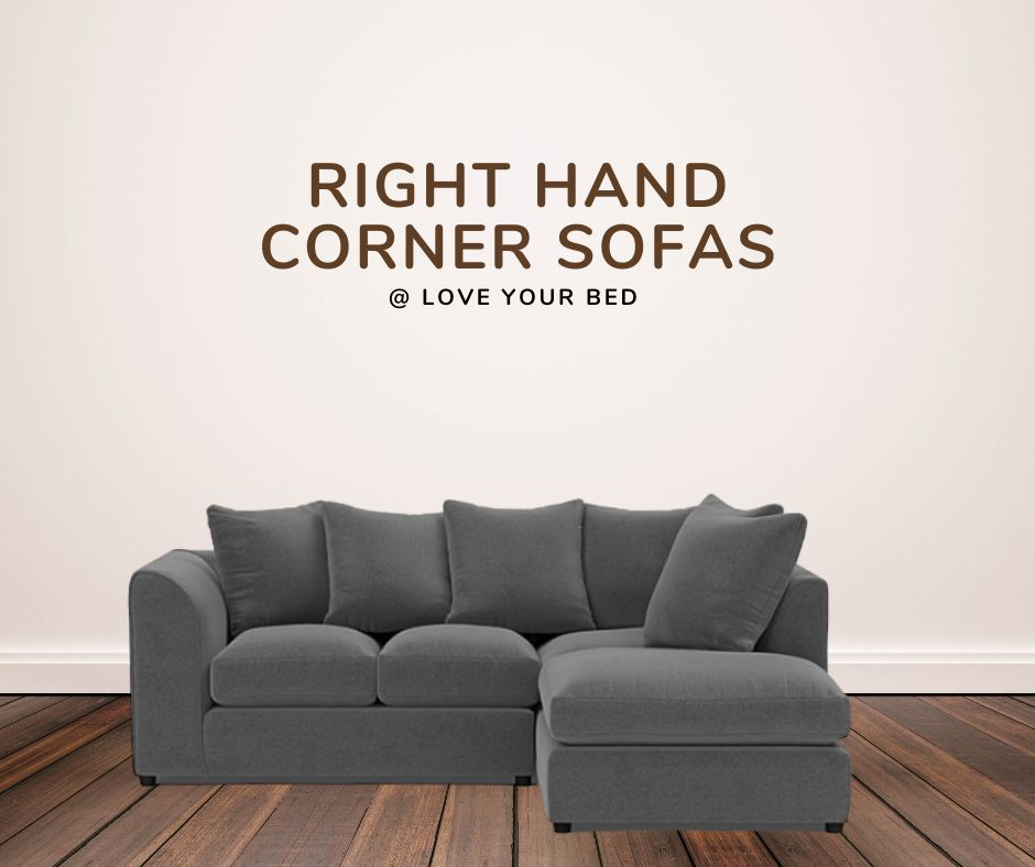 Right Hand Corner Sofas - loveyourbed.co.uk