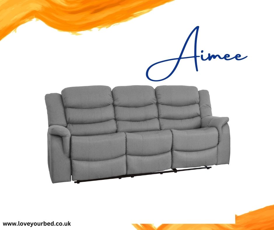 Aimee Fabric Recliner Sofa Collection