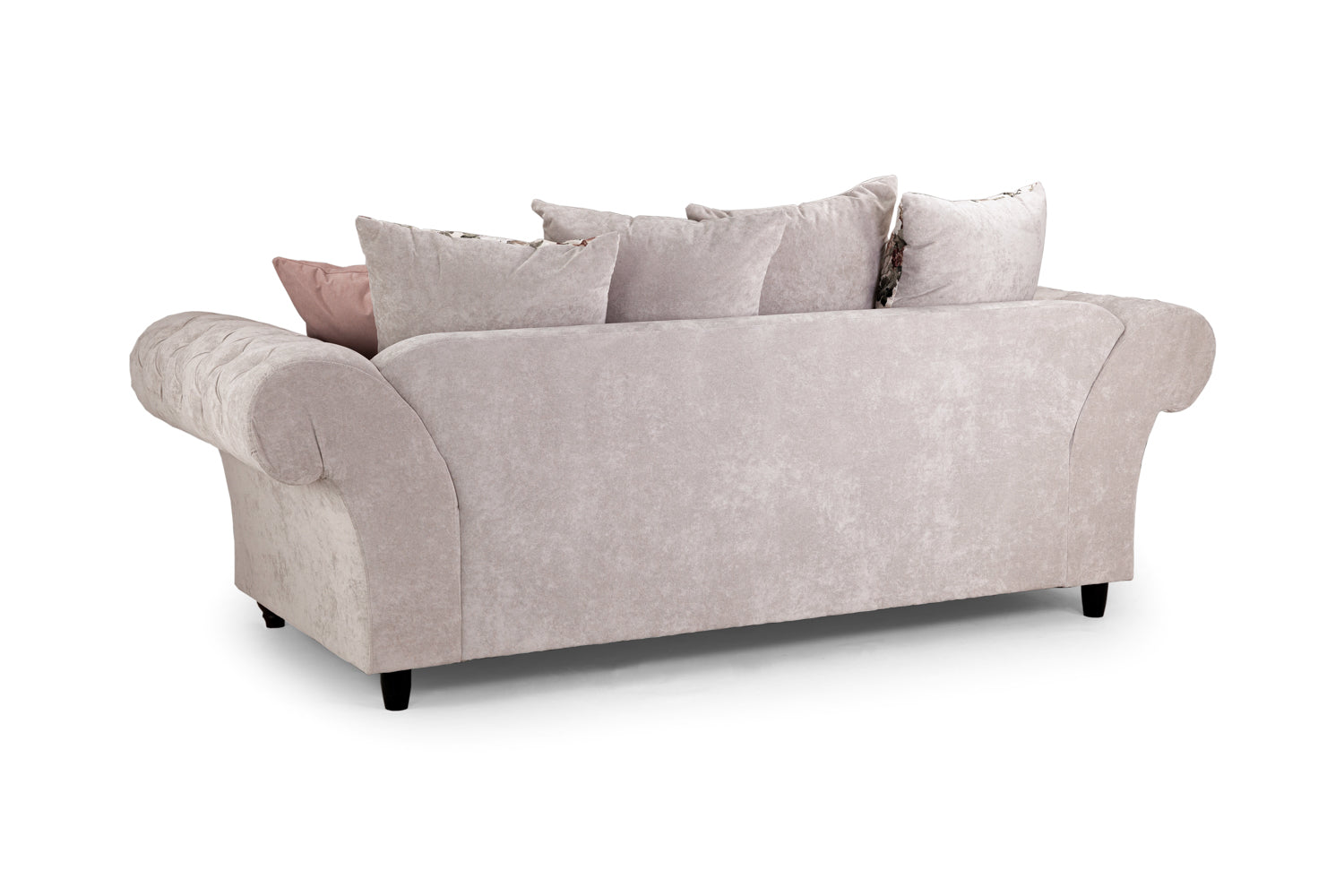Roma Chesterfield Fabric Sofa Set