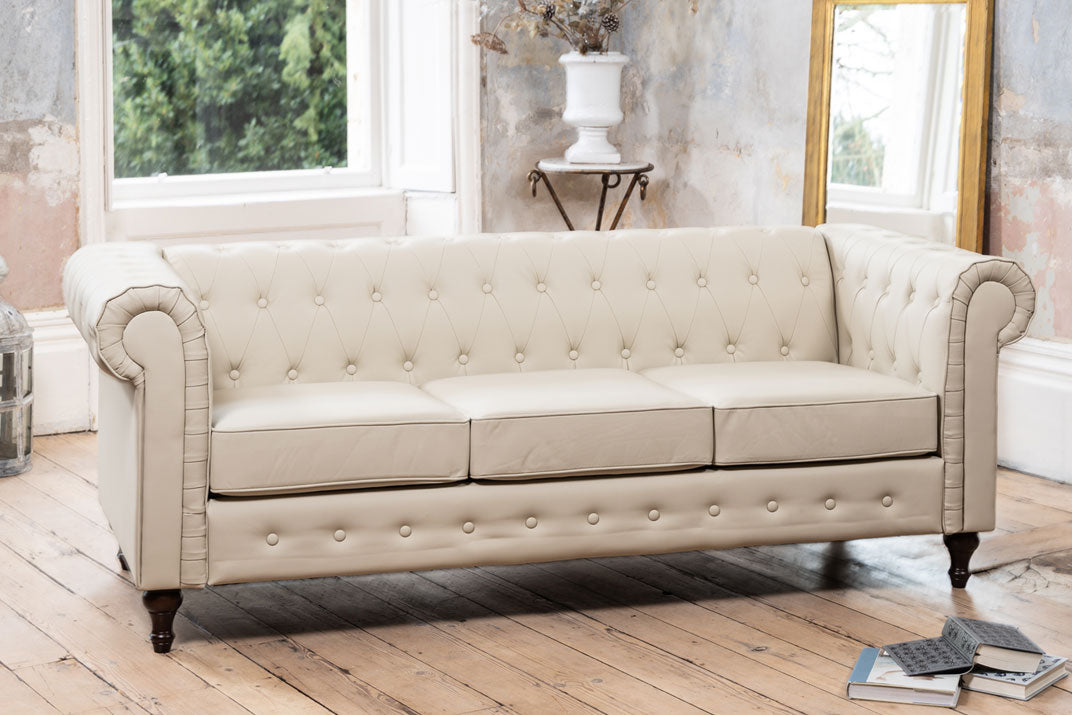 Delaney Leather Sofa Set
