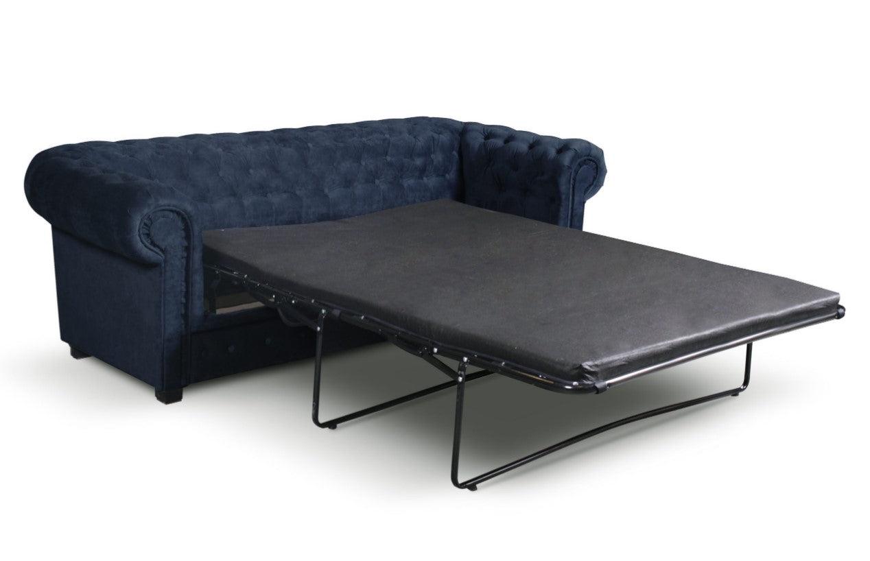 Imperial Chesterfield Sofa Bed In Fabric - loveyourbed.co.uk