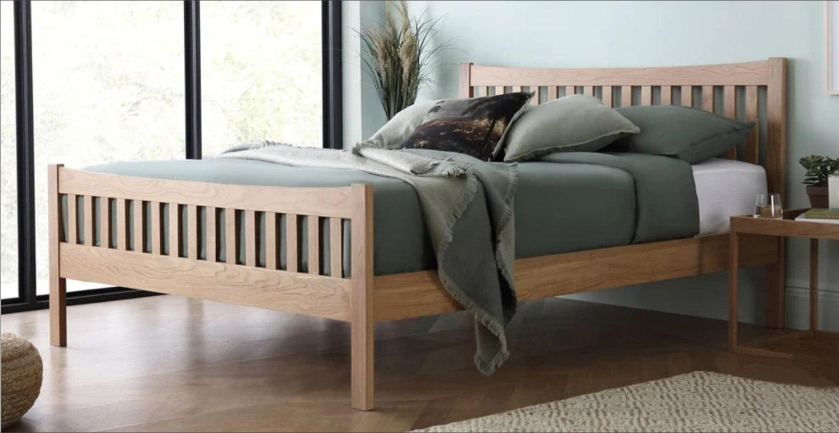 The Bergamo Oak Bed Frame - loveyourbed.co.uk