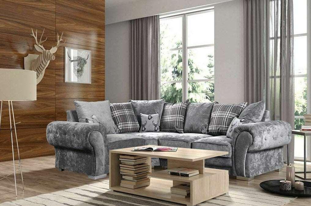 Verona Fabric Sofabed Corner Suite / 2 Seater Sofa bed - loveyourbed.co.uk
