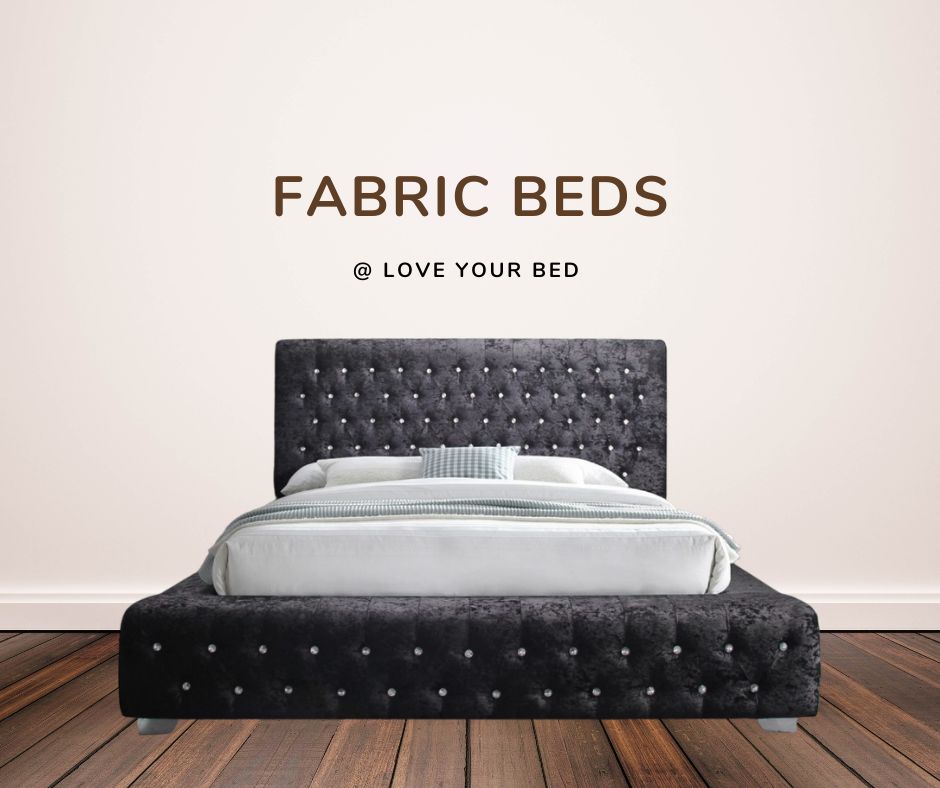 Fabric bed frames - loveyourbed.co.uk