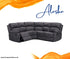 Alaska Grey Fabric Corner Sofa Collection