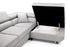 Anton Fabric Corner Sofa Bed