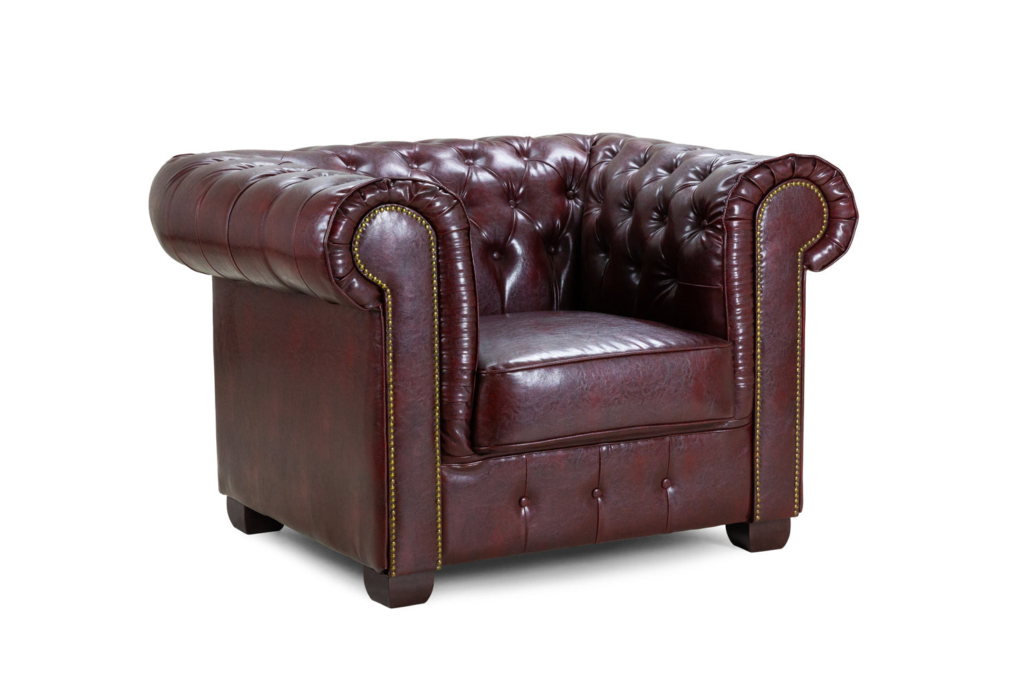 Antique Chesterfield Leather Chair