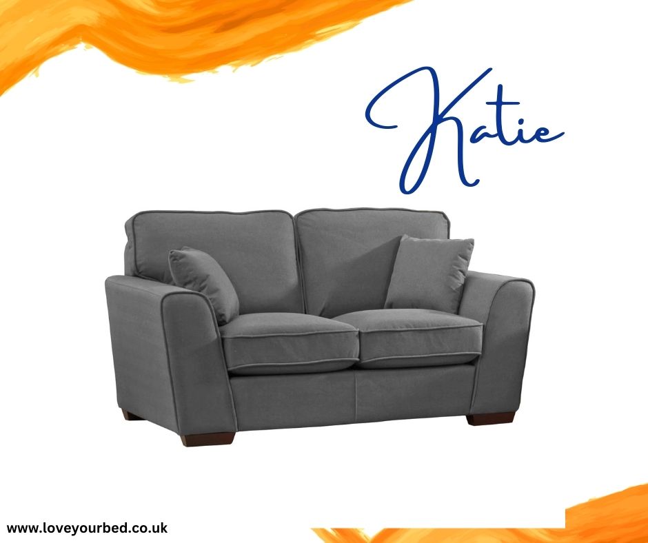 Katie Luxury Herringbone Fabric Sofa
