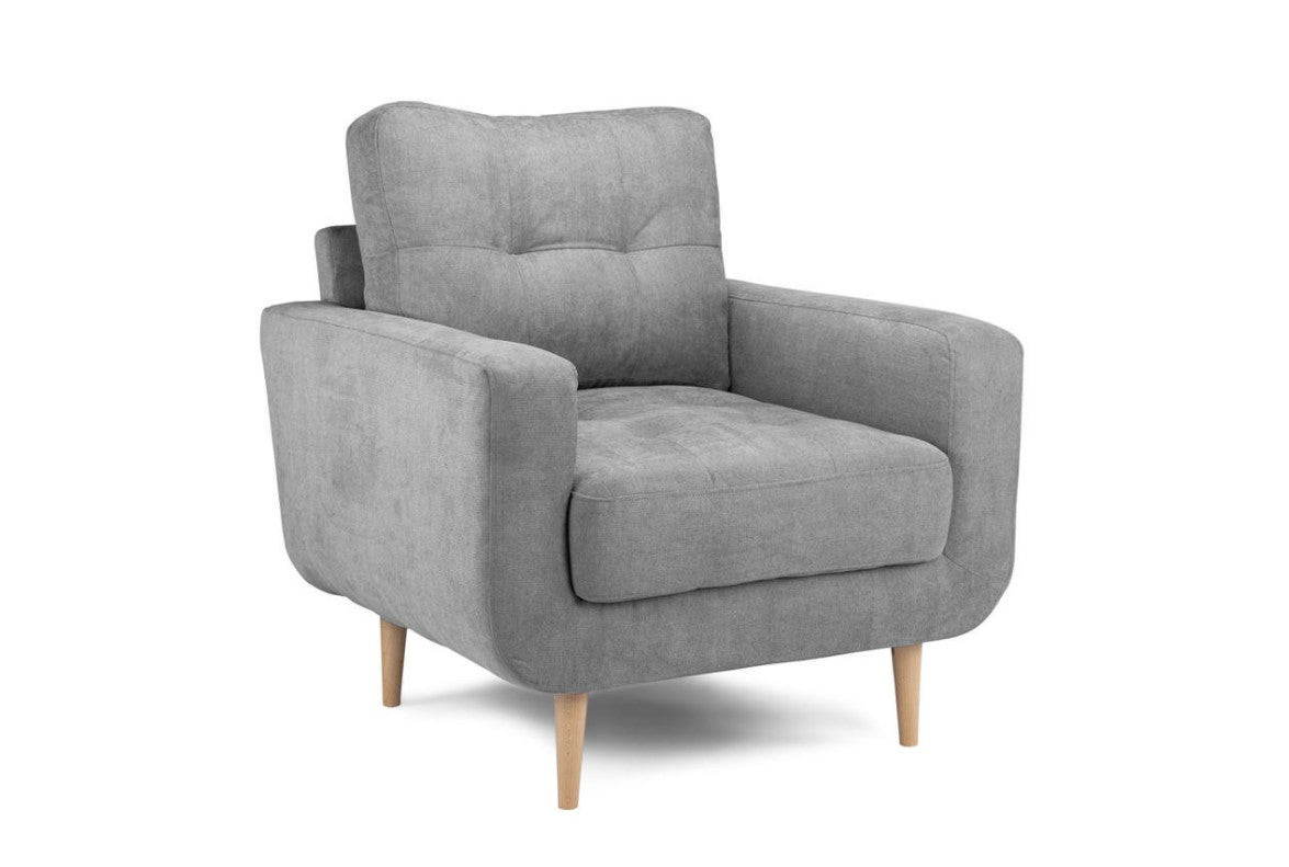 Aurora Grey Fabric Sofa Set Collection