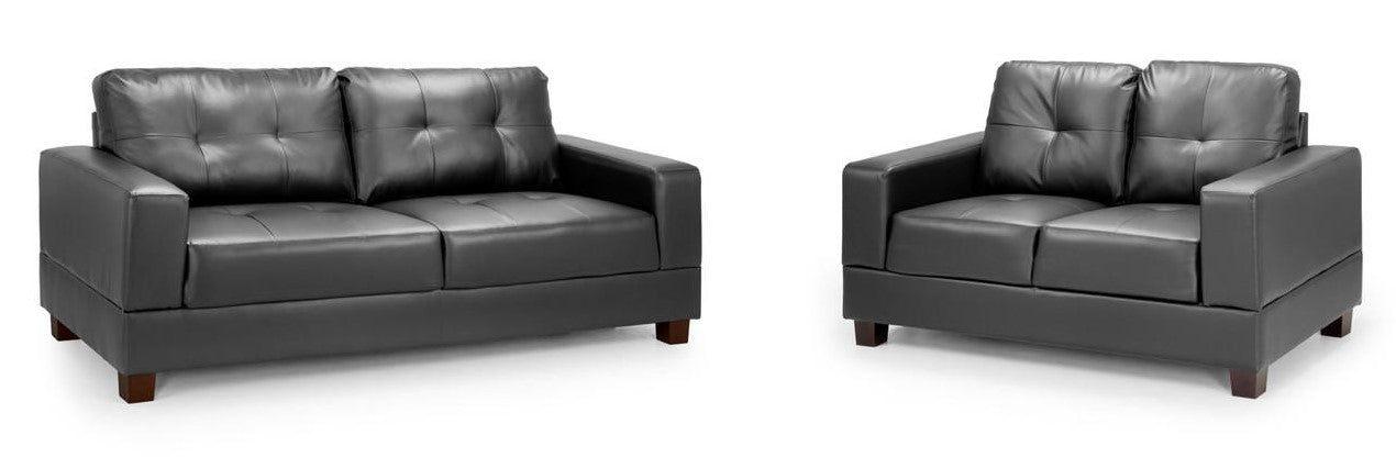 The Jerry Faux Leather Sofa Collection