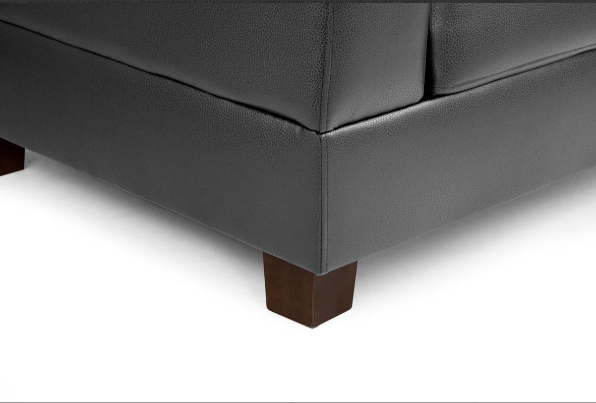 The Jerry Faux Leather Sofa Collection
