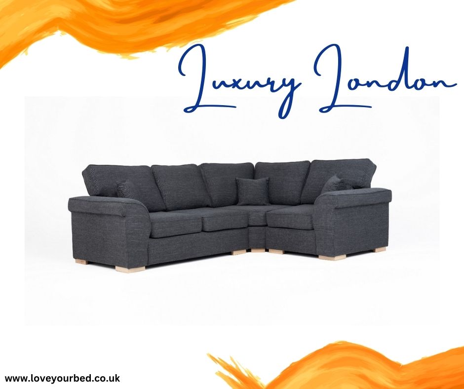 Luxury London Fabric Corner Sofa Collection