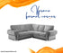 Verona Fabric Formal Back Corner Sofa Collection