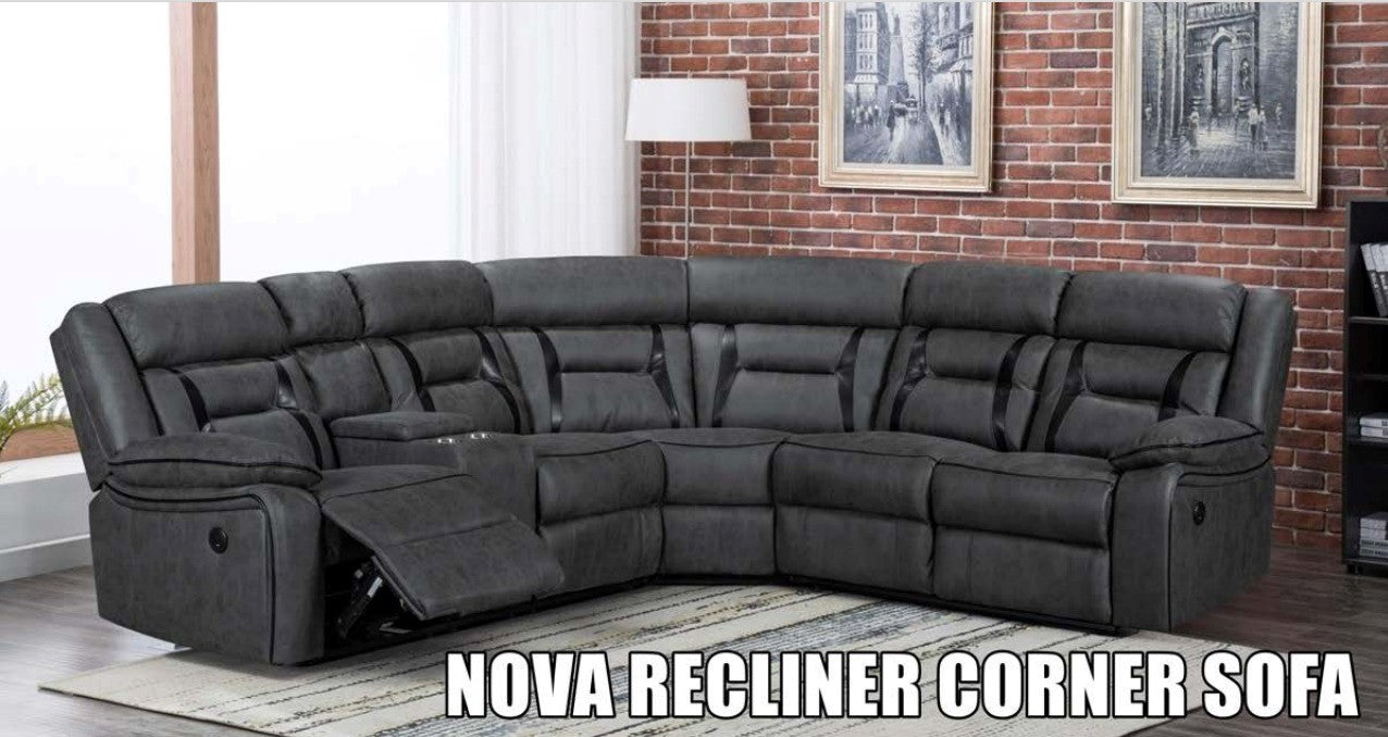 Nova Power Recliner Corner Sofa