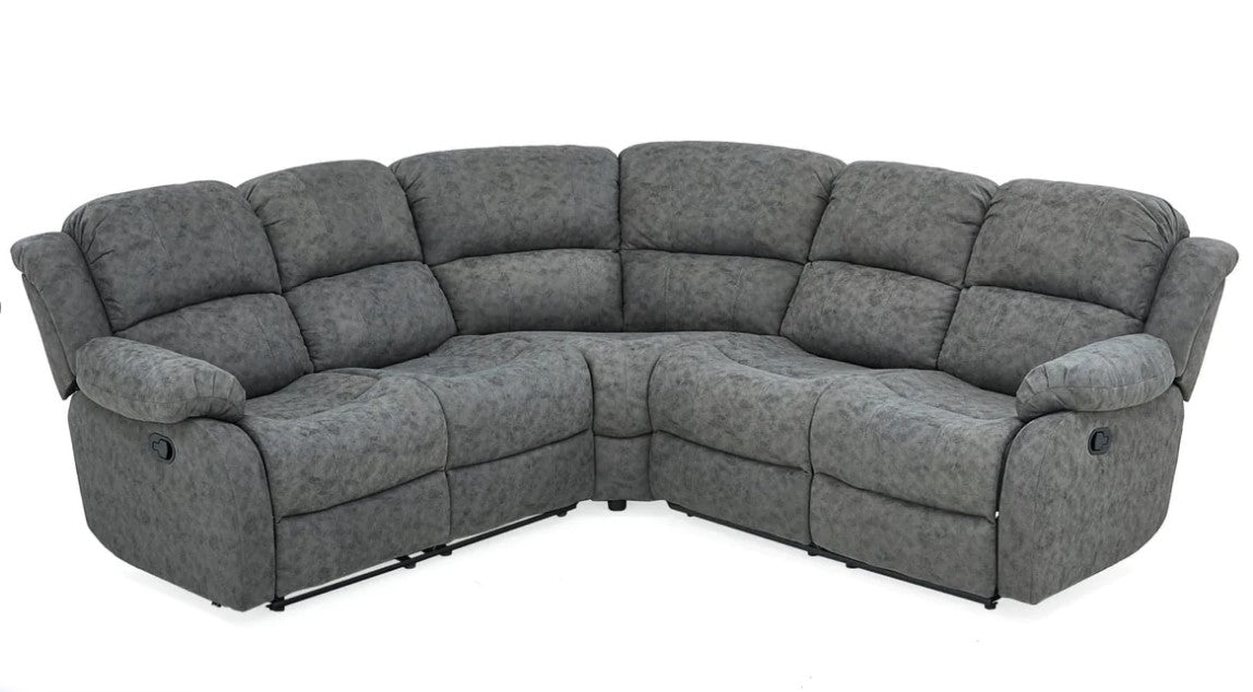 Anton Zonica Fabric Corner Recliner Sofa