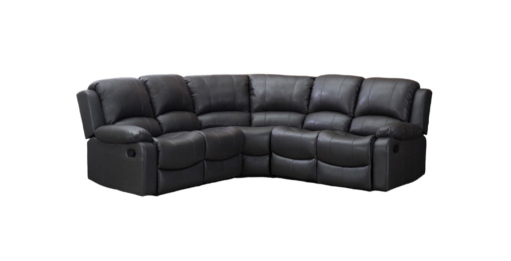 Minnesota Leather Recliner Corner Sofa