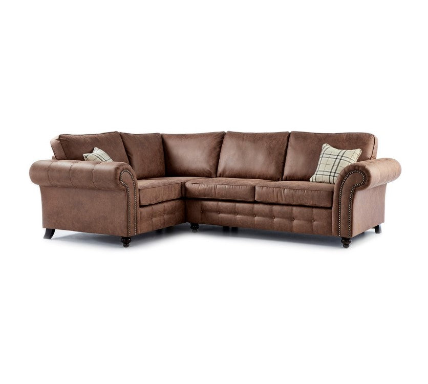Oakland Leather Corner Sofa Collection