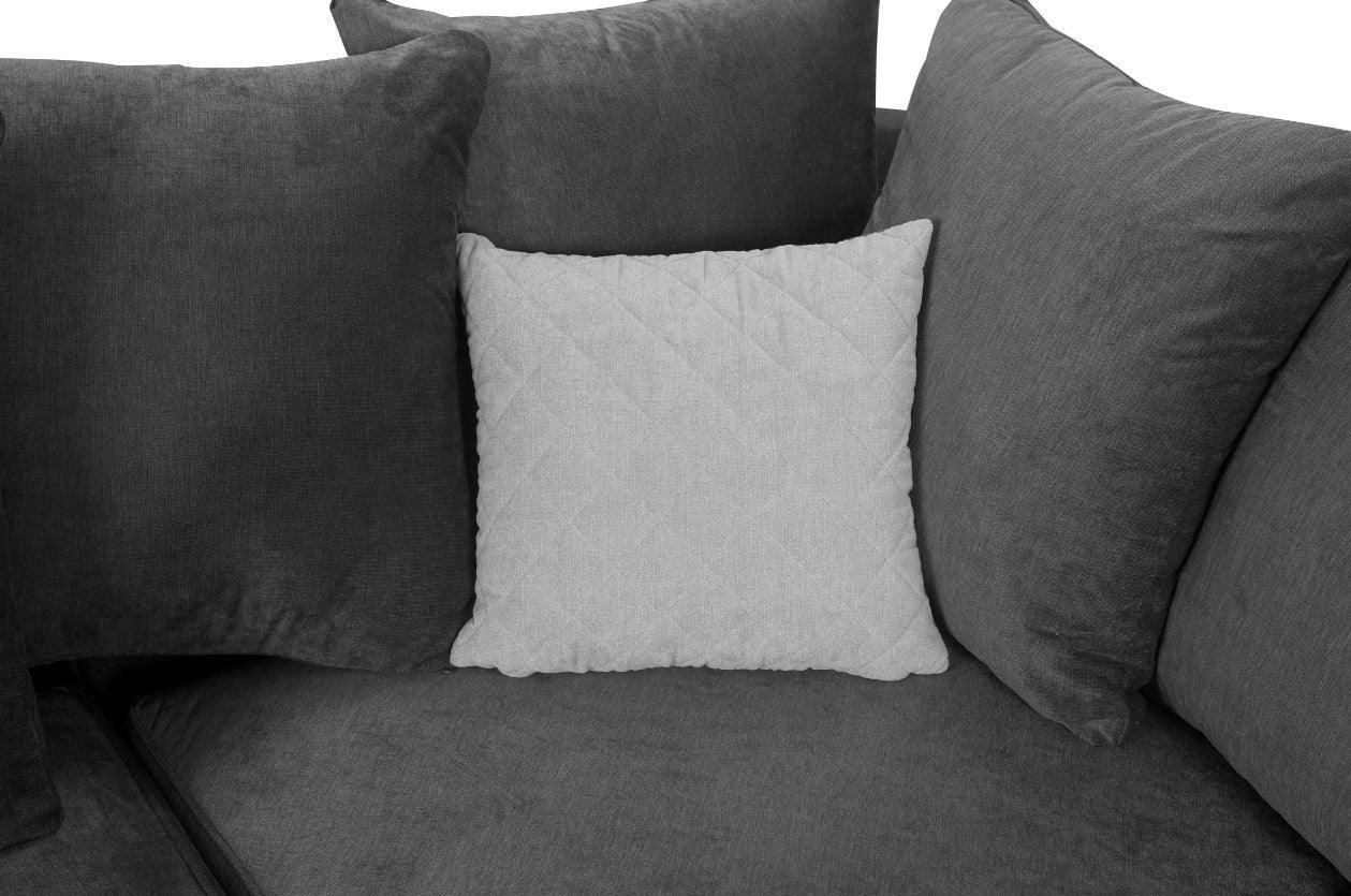 Roma Fabric Full Corner Sofa 2C2 - loveyourbed.co.uk