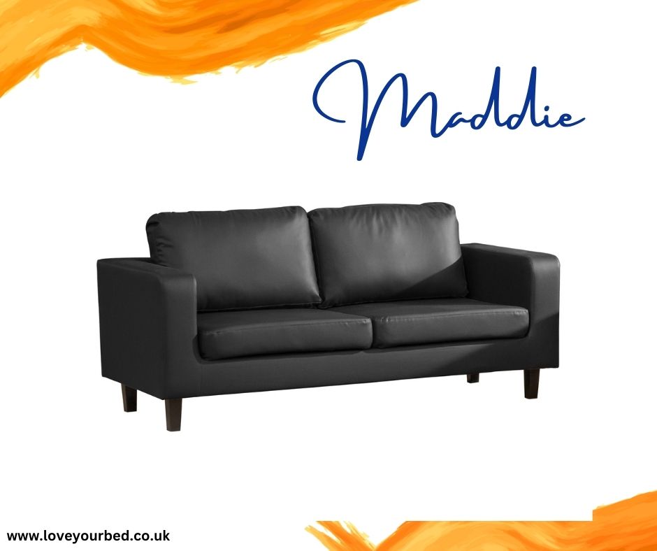 Maddie Leather Sofa / Sofa Bed Collection