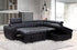 Nevada Corner Sofa With Storage & Ottoman - loveyourbed.co.uk