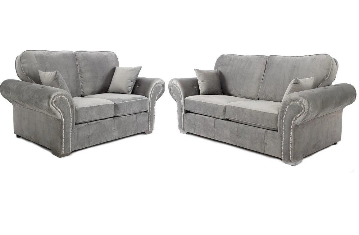 Oakland Fabric and Leather Sofa Collection - loveyourbed.co.uk