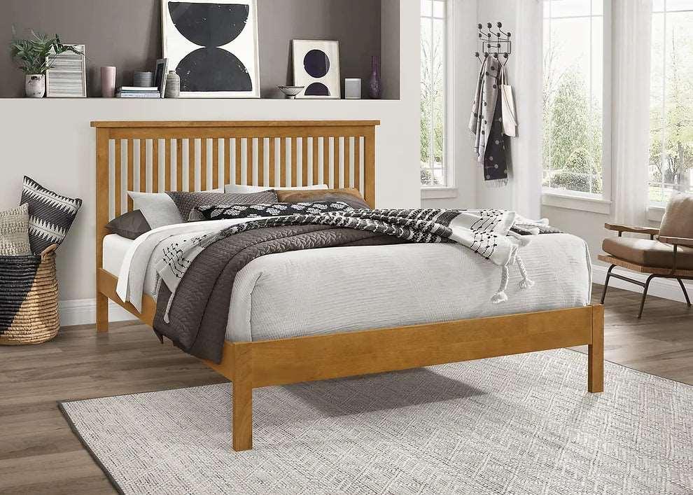 Ascot shaker style wooden bed frame - loveyourbed.co.uk