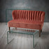 Bella 2 Seater Sofa Vintage Pink - loveyourbed.co.uk