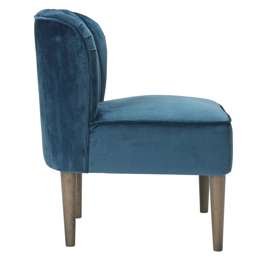 Bella Chair Midnight Blue - loveyourbed.co.uk
