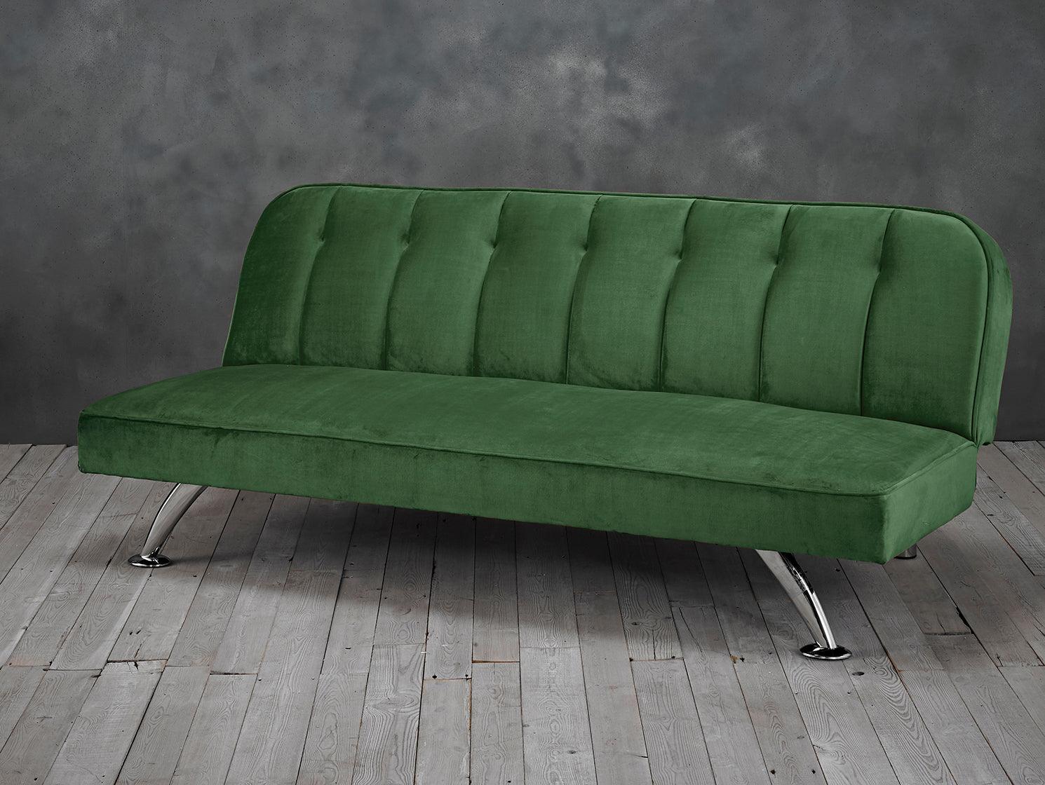Brighton Sofa Bed Green - loveyourbed.co.uk