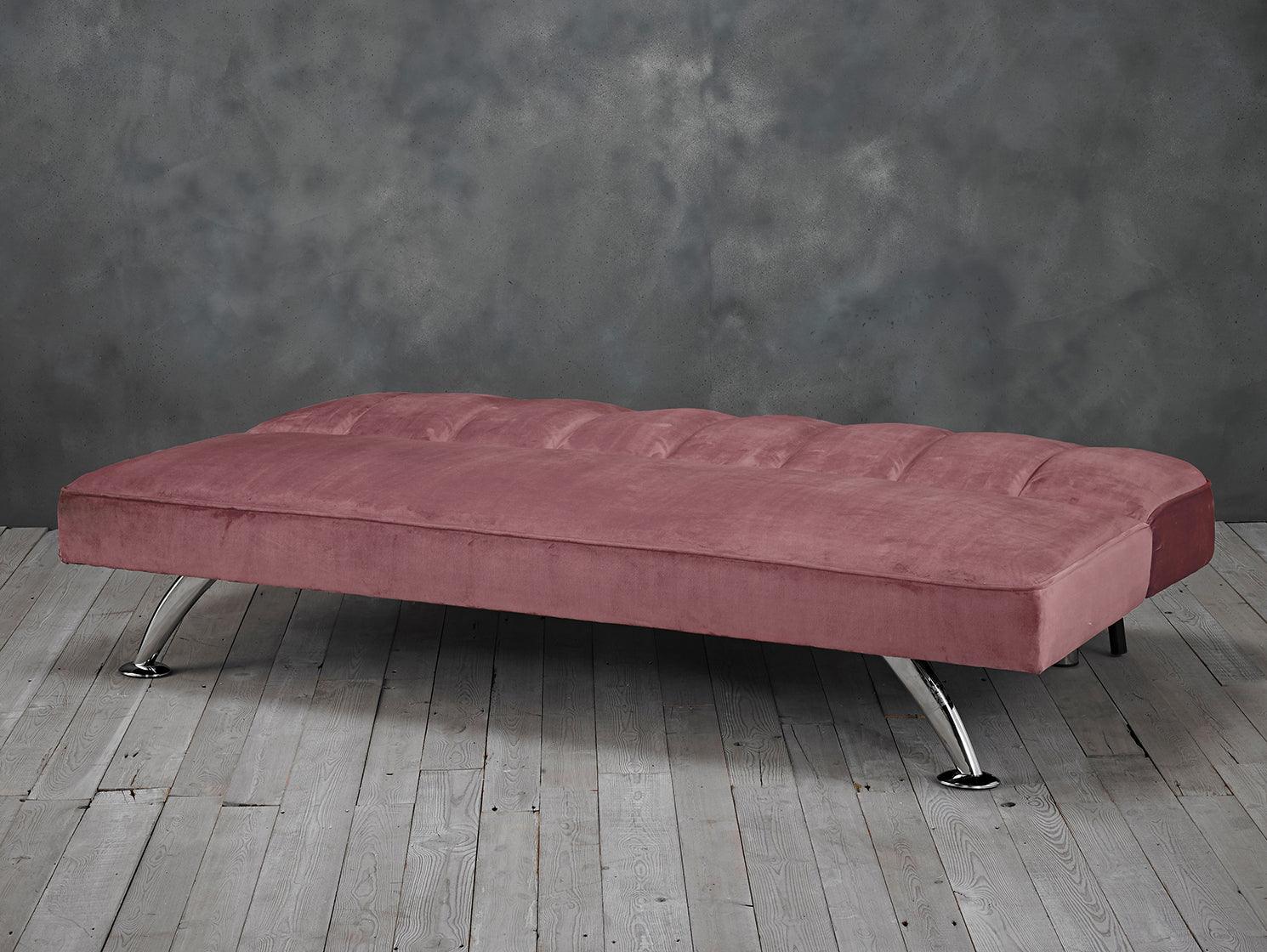 Brighton Sofa Bed Pink - loveyourbed.co.uk