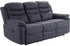 Conway Gloucester Fabric Electric Recliner Sofa Collection - Charcoal - loveyourbed.co.uk
