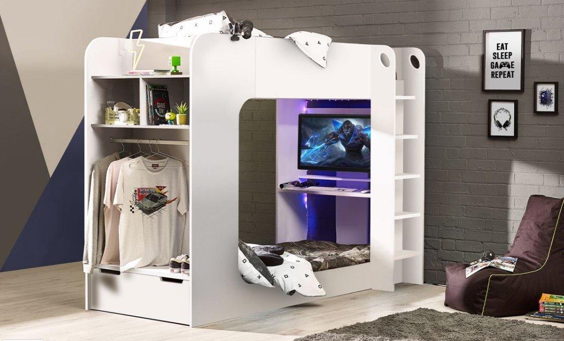 Impact Gaming Bunk Bed - loveyourbed.co.uk