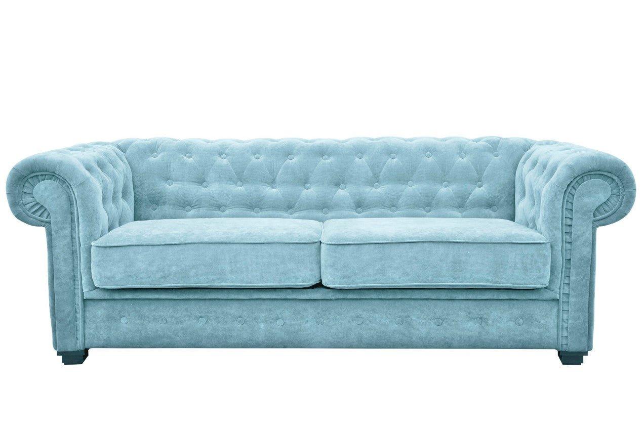 Imperial Chesterfield Sofa Bed In Fabric - loveyourbed.co.uk