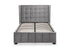 The Gatsby Fabric Storage Bed - Light Grey - loveyourbed.co.uk