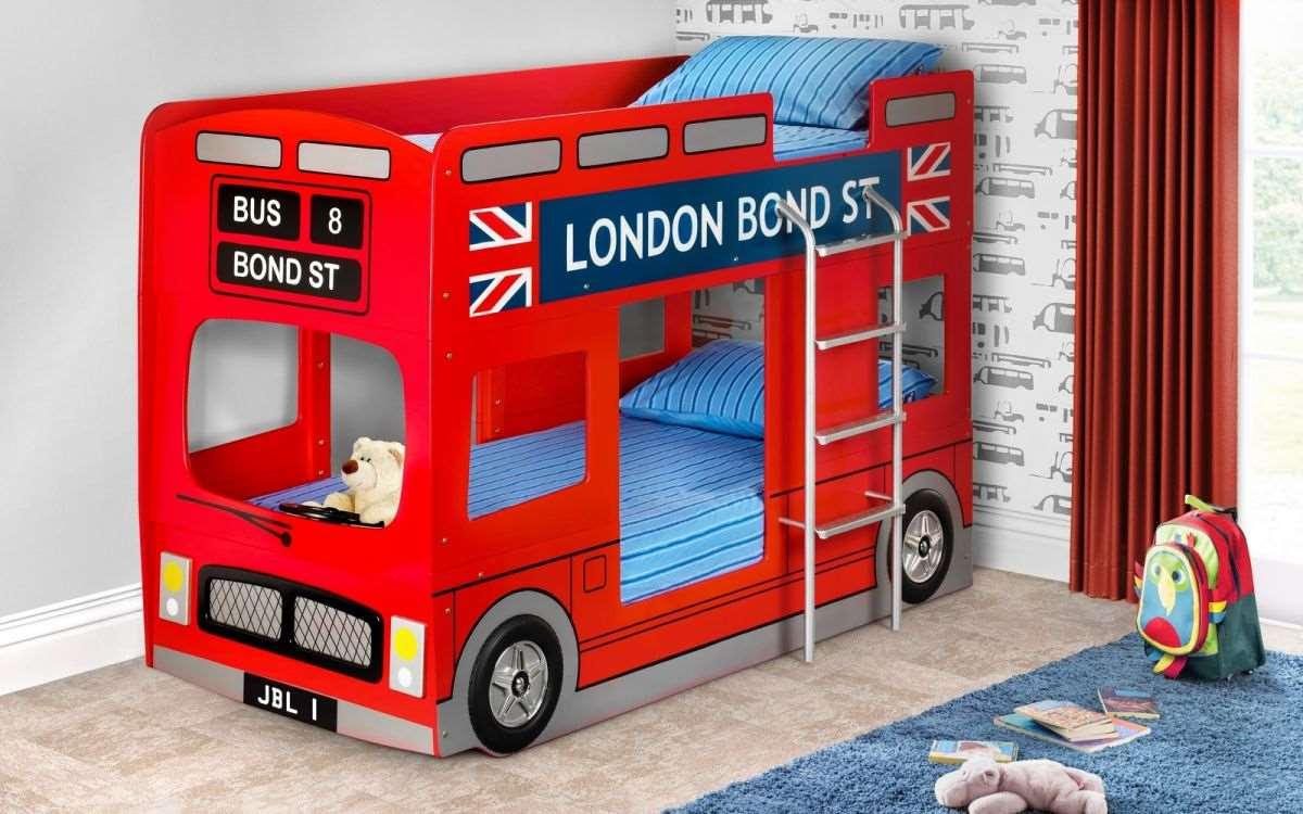 The London Wooden Bus Bunk Bed - loveyourbed.co.uk
