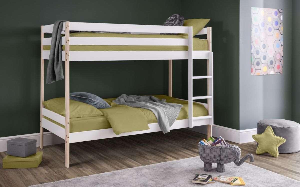 The Nova Wooden Bunk Bed + Trundle - loveyourbed.co.uk