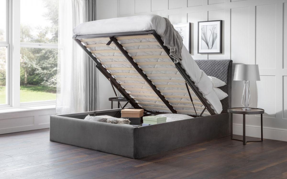 The Sanderson Ottoman Fabric Bed Frame - loveyourbed.co.uk
