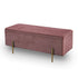 Lola Storage Ottoman Pink - loveyourbed.co.uk