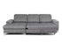 Match Fabric Corner Sofa Bed - Grey - loveyourbed.co.uk
