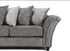 Cambridge Fabric Corner Sofa - Platinum & Stone - loveyourbed.co.uk