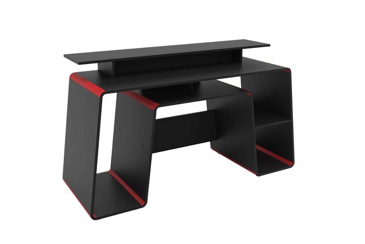 Onyx Gaming & Computer Desk Entertainment Unit - loveyourbed.co.uk