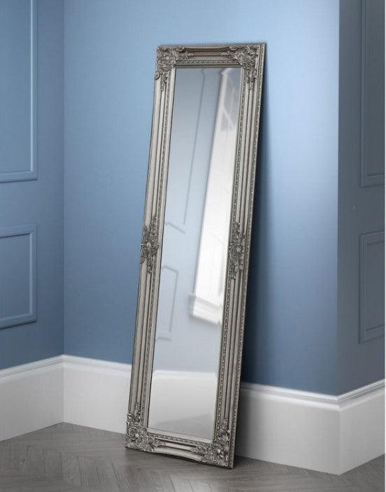 Palais Pewter Dress Mirror - loveyourbed.co.uk