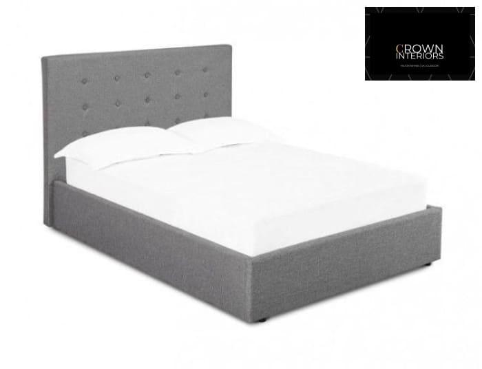 Lucca Fabric Ottoman/standard Bed Frame - loveyourbed.co.uk