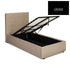 Lucca Fabric Ottoman/standard Bed Frame - loveyourbed.co.uk