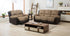 Montana Fabric Jumbo Cord Recliner Sofa Set - loveyourbed.co.uk