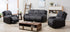 Montana Fabric Jumbo Cord Recliner Sofa Set - loveyourbed.co.uk
