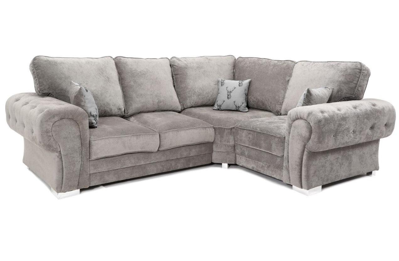 Verona Fabric Sofabed Corner Suite / 2 Seater Sofa bed - loveyourbed.co.uk