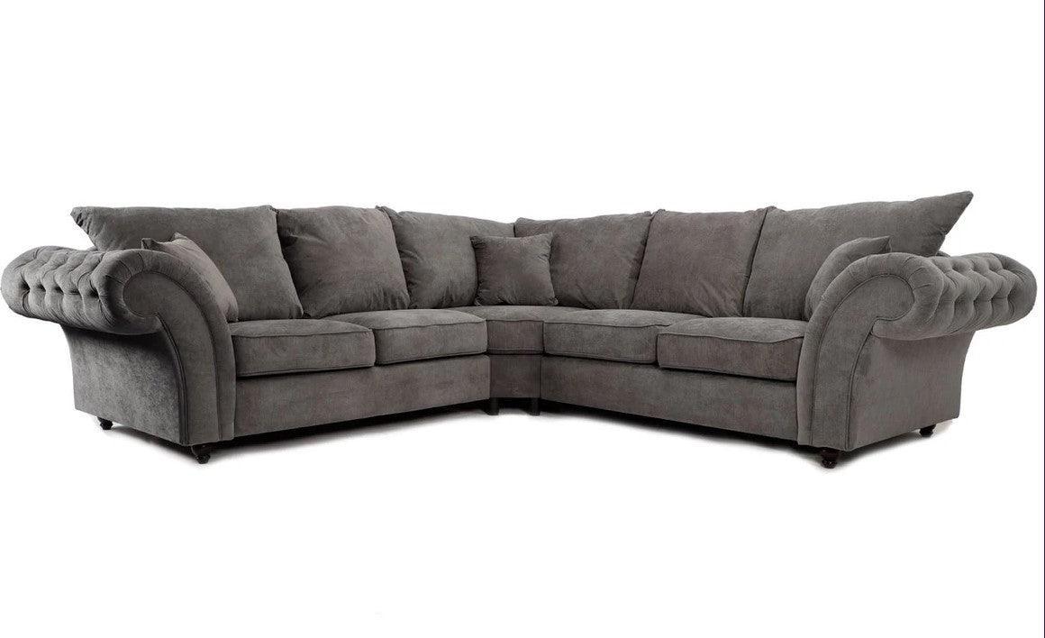 Windsor Fabric Chesterfield Corner Sofa Collection - loveyourbed.co.uk